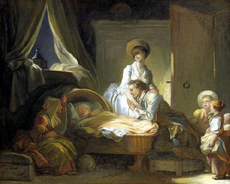 Jean-Honore Fragonard Huile sur toile